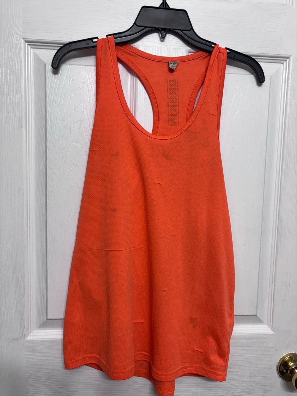 Danskin Orange Racerback Tank